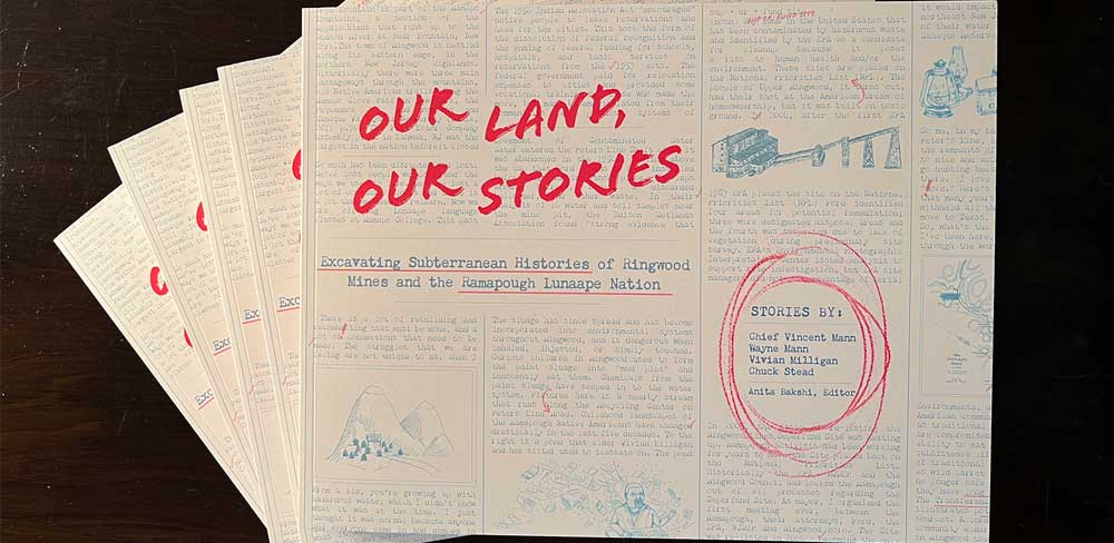 "Our Land, Our Stories" books