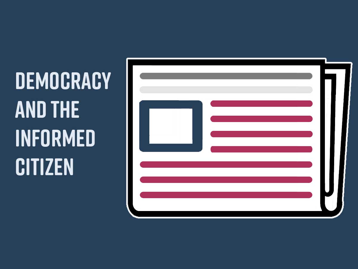 Democracy & the Informed Citizen Graphic