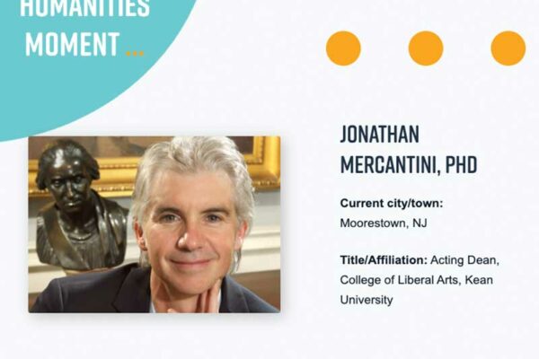Humanities Moment with Jonathan Mercantini