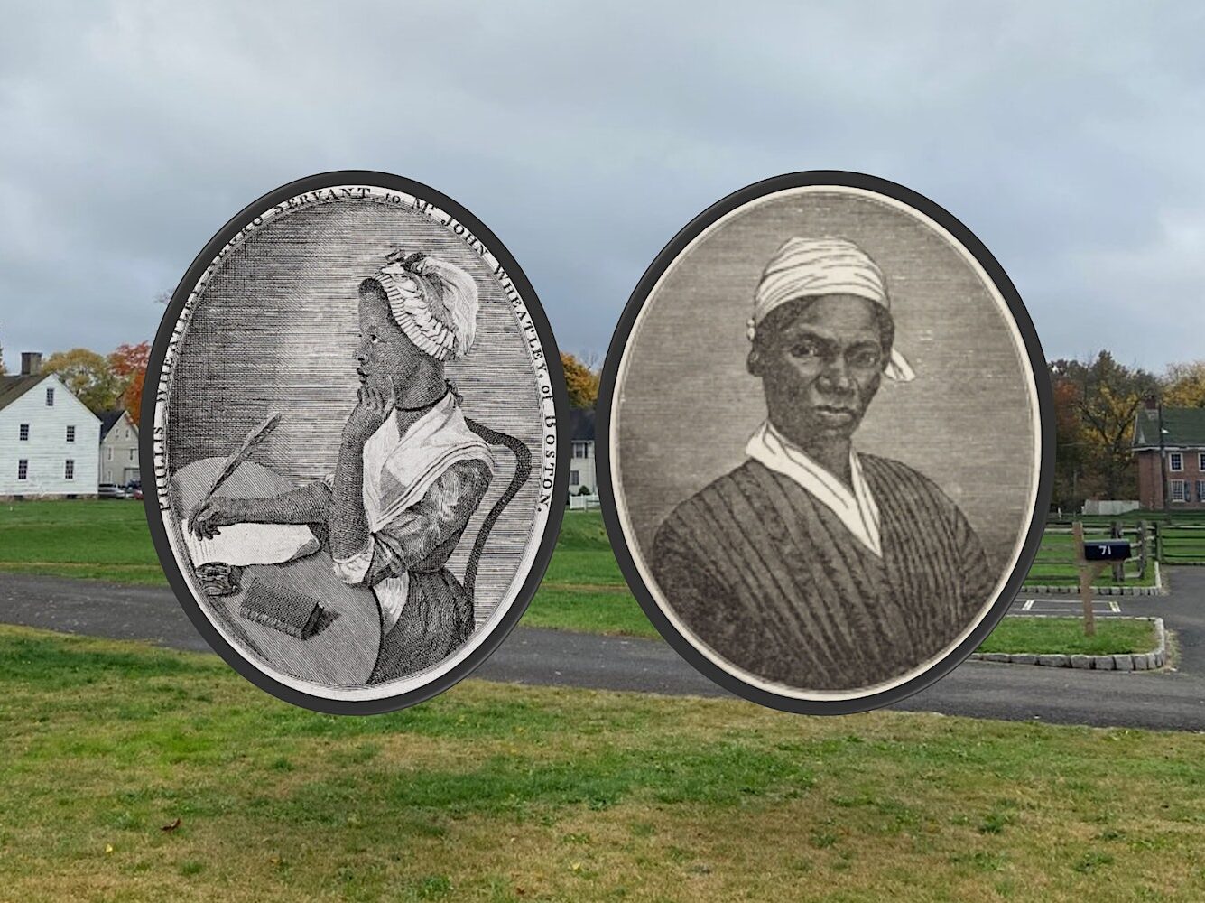 Sojourner Truth and Phillis Wheatley at Old Dutch Parsonage