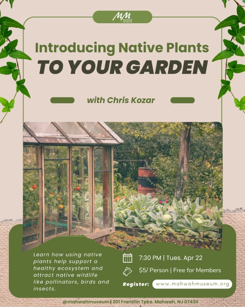 Native Plants Event Flyer