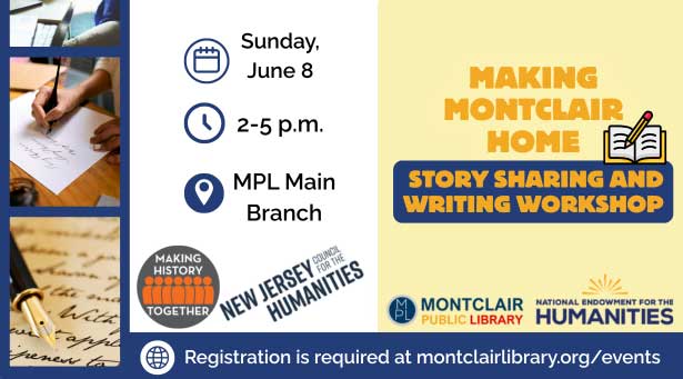 Making Montclair Home event graphic