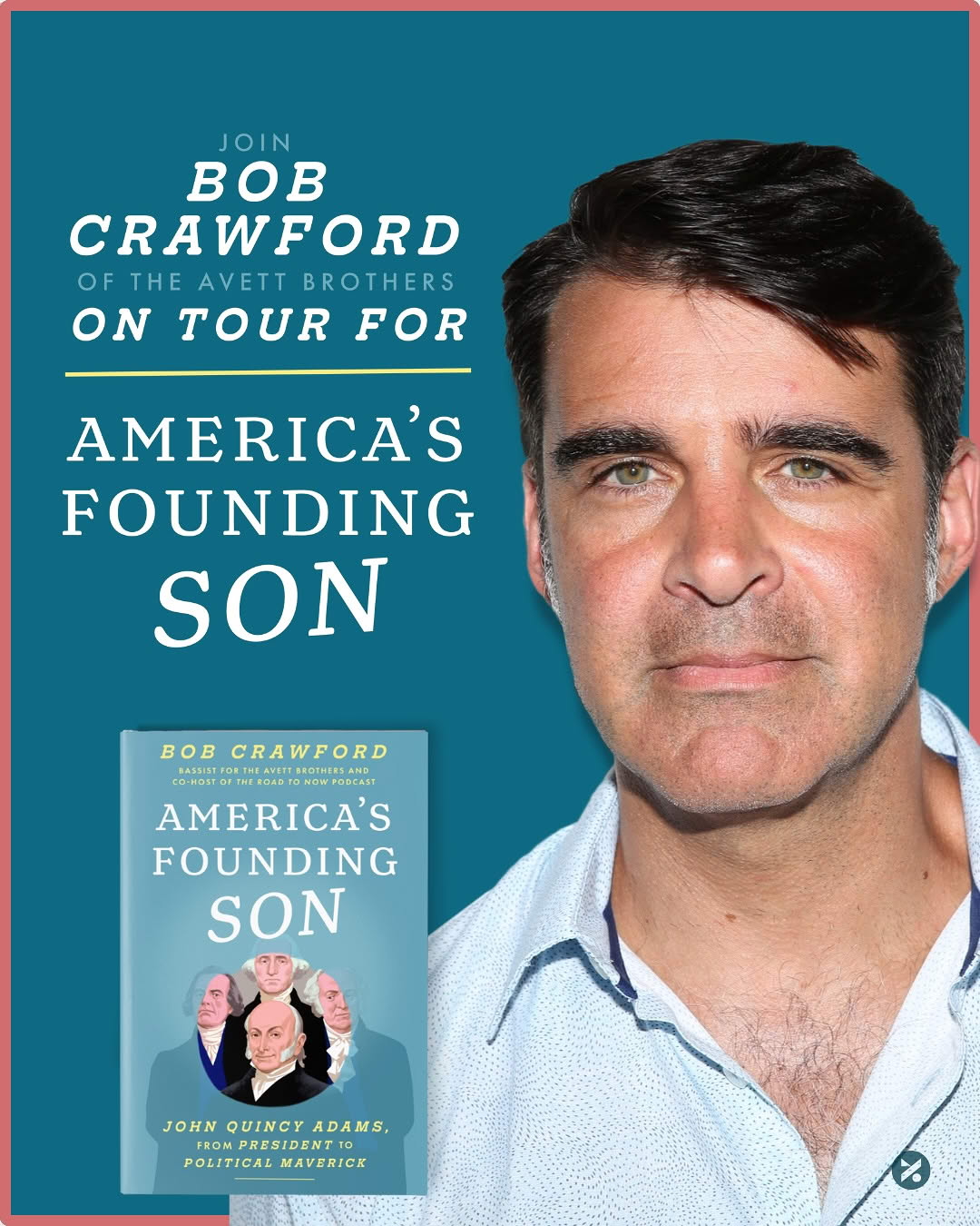 Bob Crawford with book