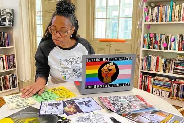 Shaquana Darden-Robinson, Chief Curator of the Bayard Rustin Queer History Archive