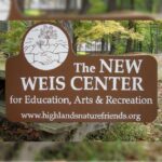 Photo of a sign reading "The New Weis Center"