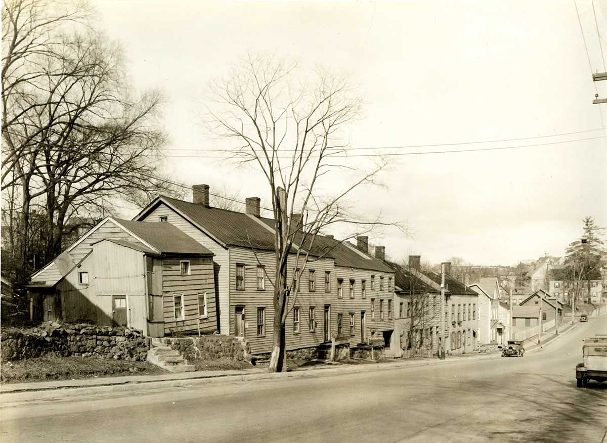 Morris County Historical Society historic photo of street