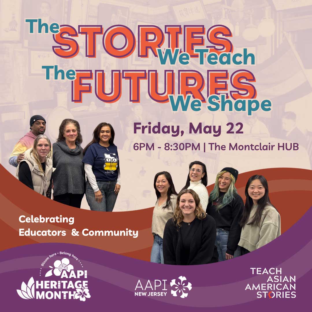 Event Graphic reading "The Stories We Teach, the Futures We Shape"