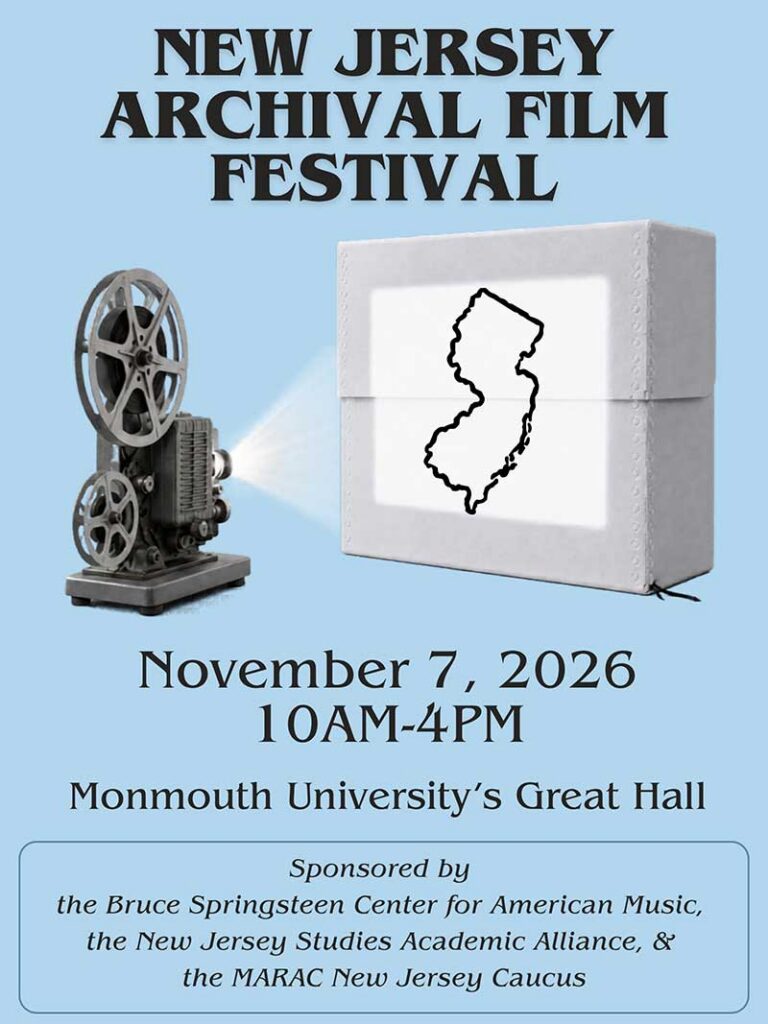 NJ Archival Film Festival 2026 Flyer
