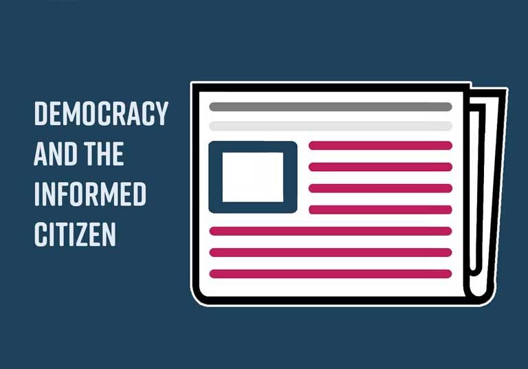 Democracy and the Informed Citizen graphic
